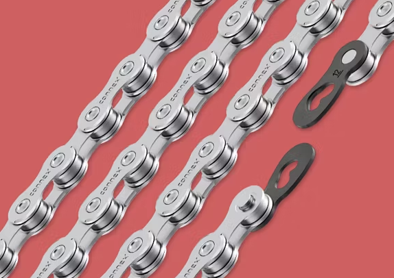 Wippermann Connex 12SR 126 Link Chain -SRAM Flat Top compatible - Badger Wax