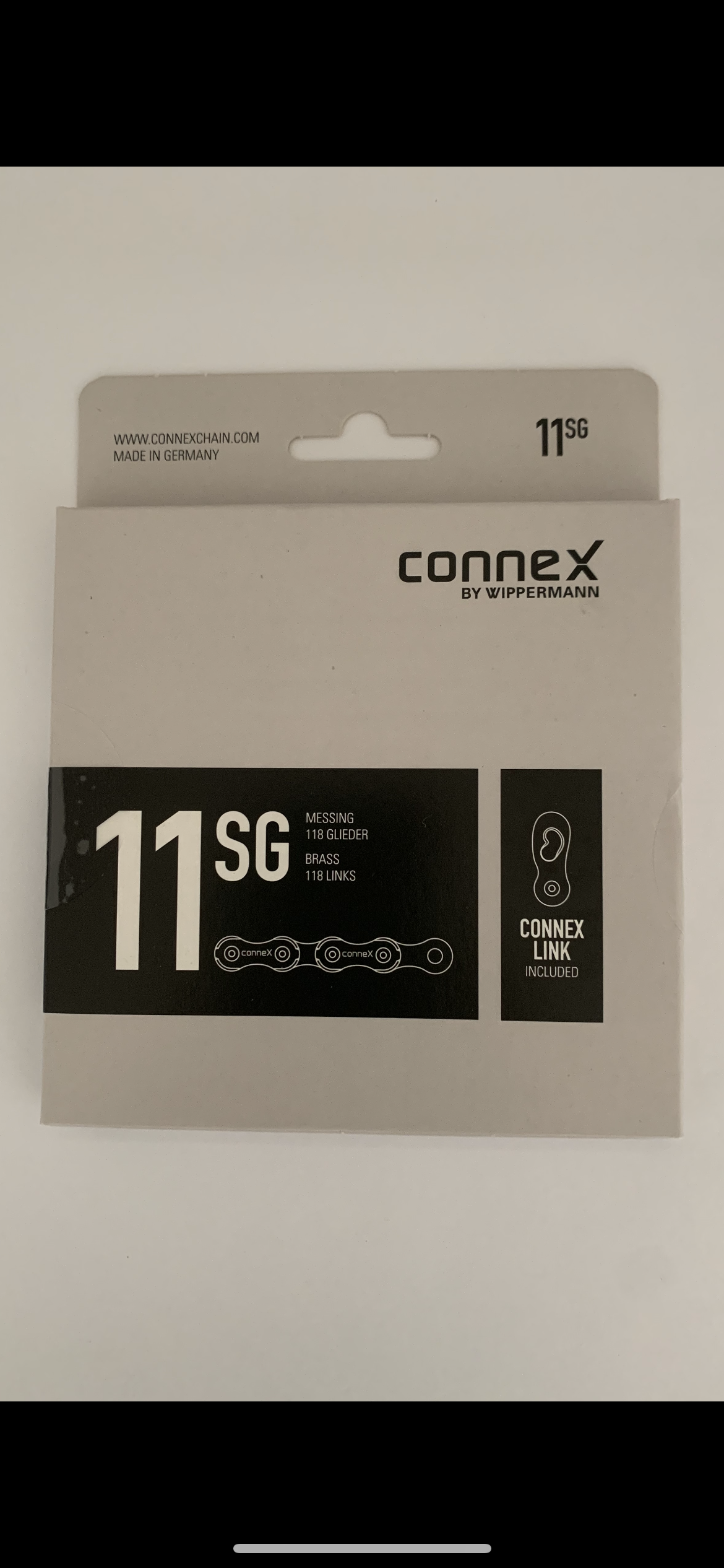 Wippermann Connex 11 speed SG gold chain - Badger Wax