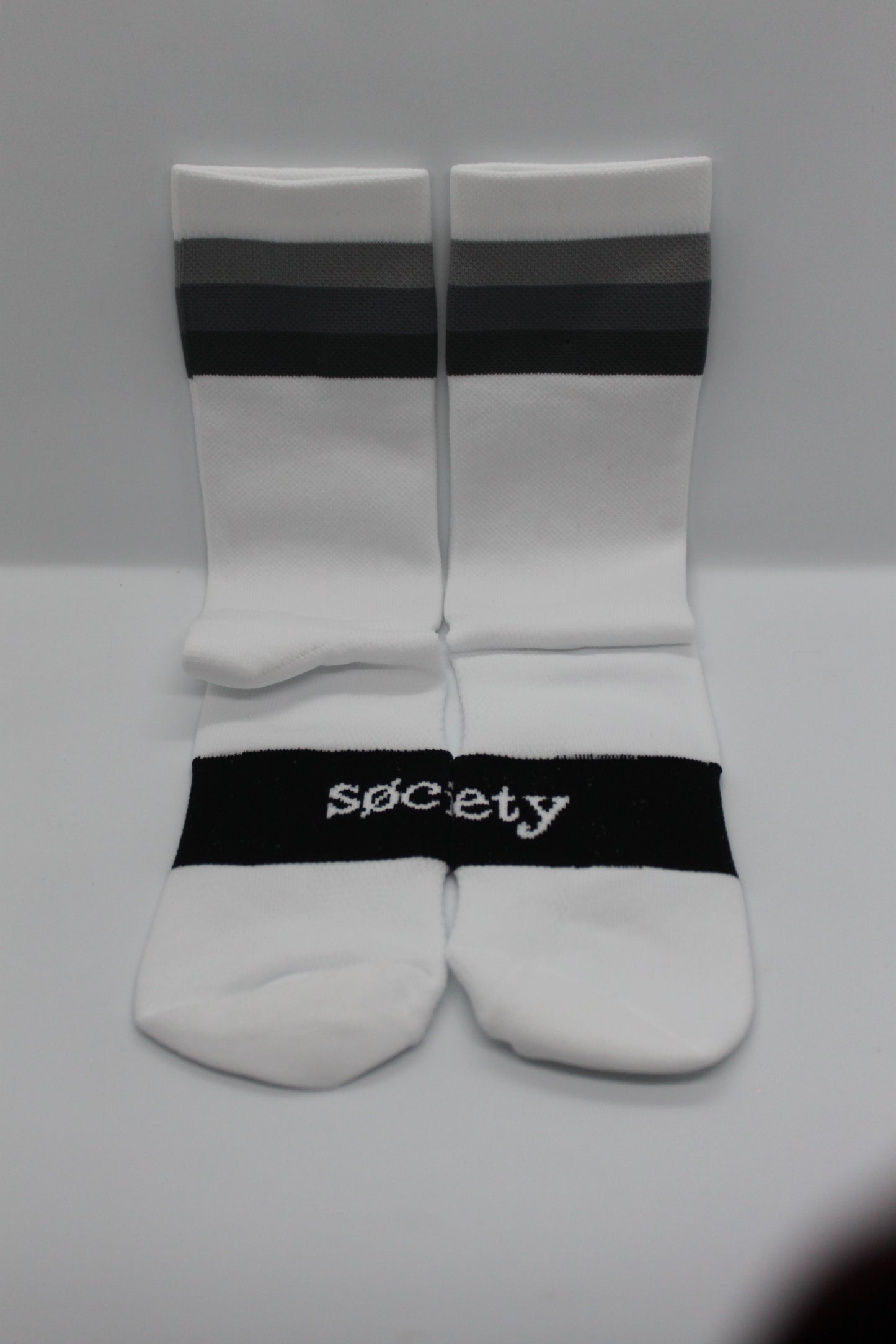 Badger Wax Socks - White Stripe - Badger Wax