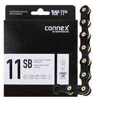 Wippermann Connex 11 Speed SB Black and Gold Chain - Badger Wax