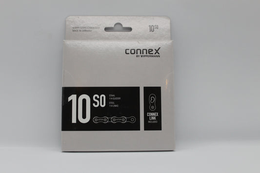 Wippermann Connex 10 speed SO chain - Badger Wax