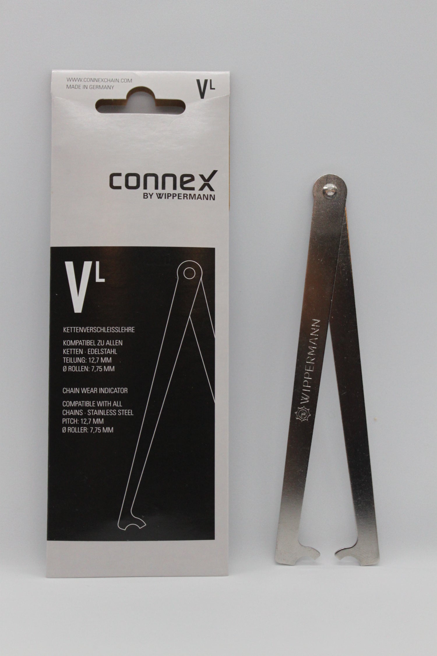 Wippermann Connex chain wear indicator - Badger Wax