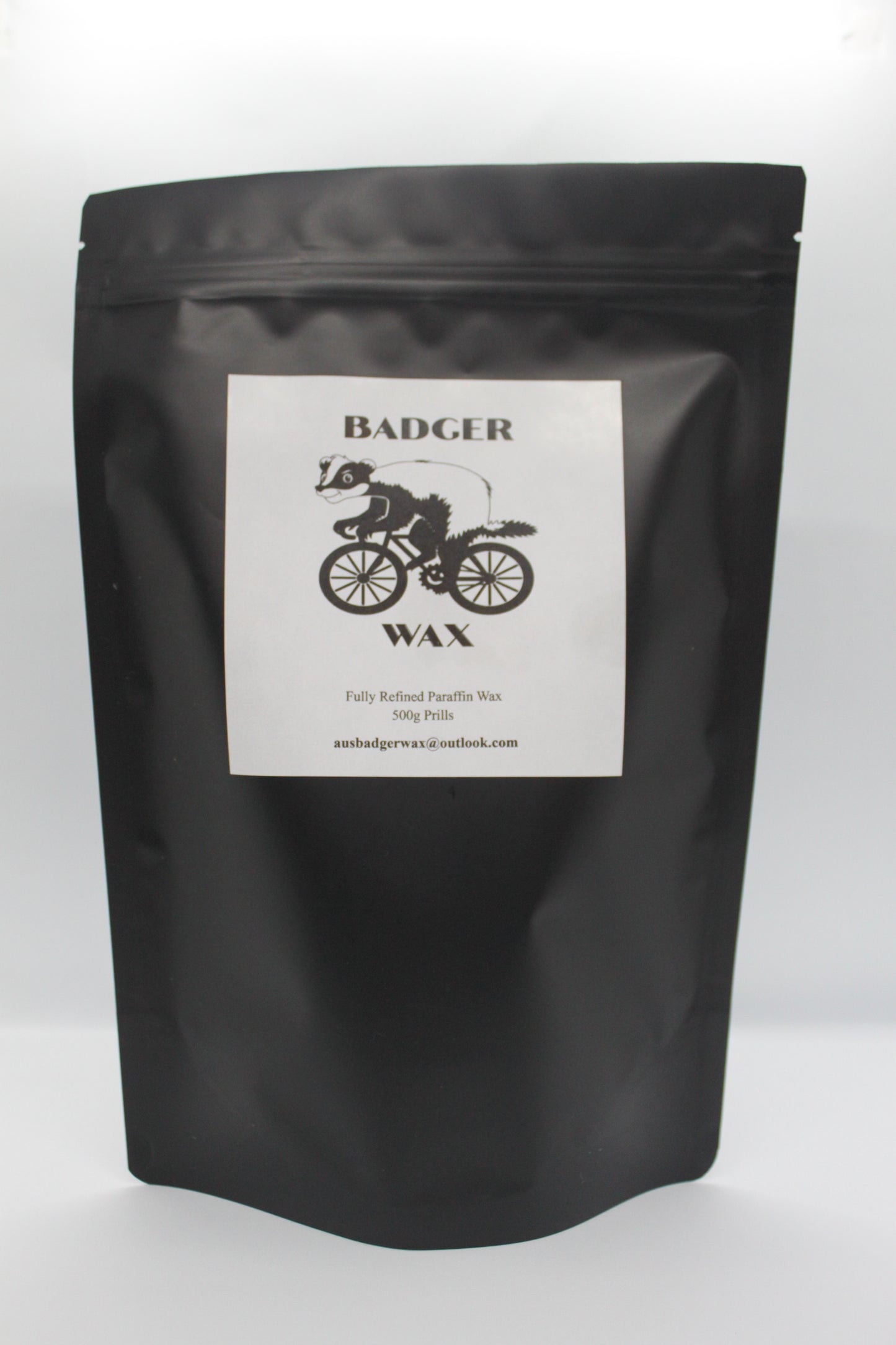 Fully refined paraffin wax, 500g - Badger Wax