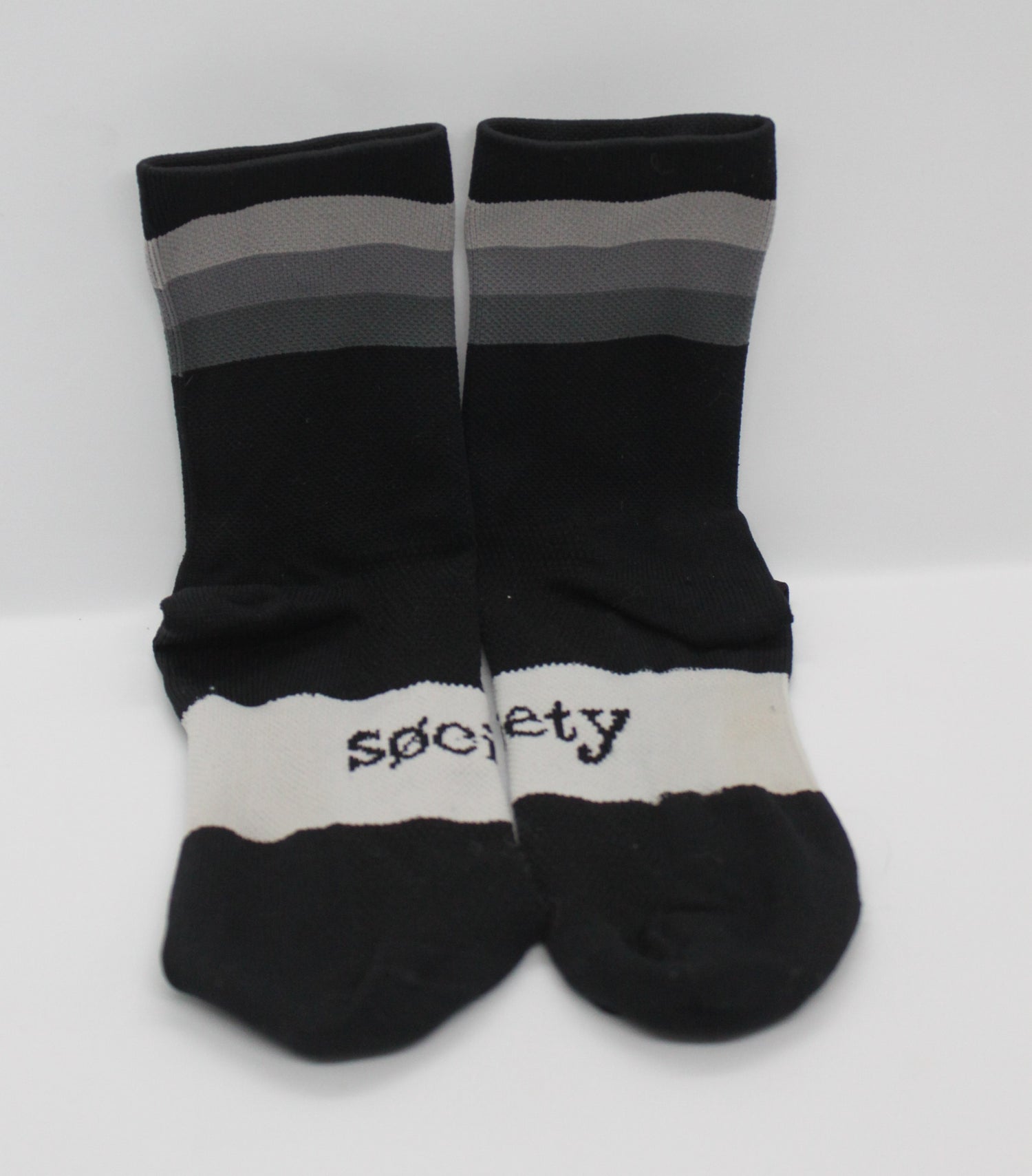 Badger Wax Socks - Black Stripe - Badger Wax